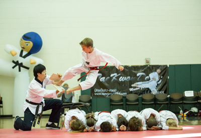 Kids martial arts classes Master Chongs